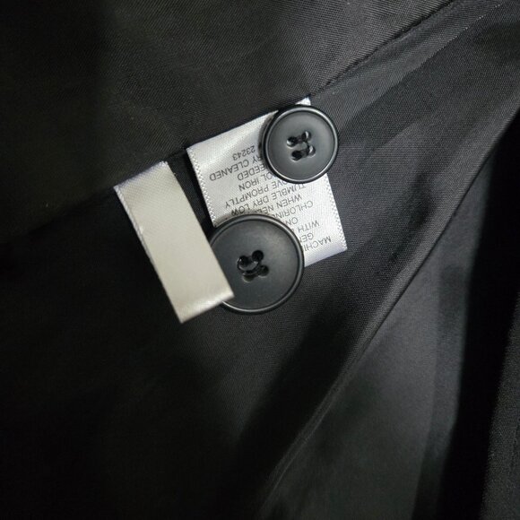 New York & Company Women's Classic Stretch Blazer in Black, Size 16 - Picture 8 of 8